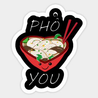 PHO YOU MAN Sticker